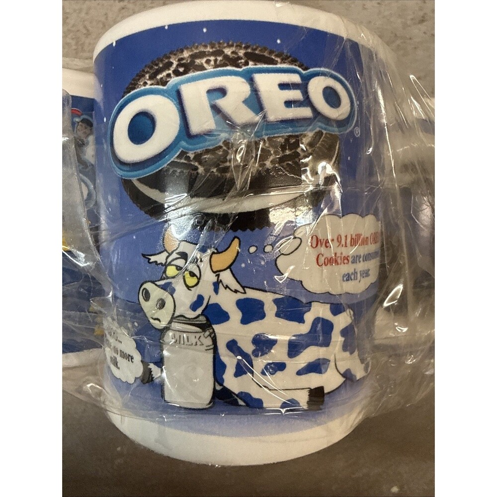 Oreo Cookie Tired Cow MOO... Please No More Milk Coffee Tea Mug Cup (11-12 ozs.)